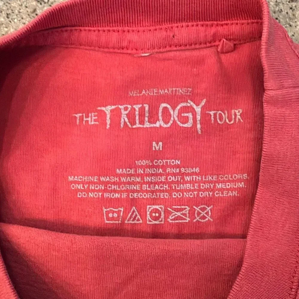 MELANIE MARTINEZ The Trilogy Tour Creepy Nursery Official Merch Tee